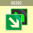 ���� E02-02 ������������� ������� ��� ����� 45�� (�������. ������ ����, 150�150 ��)